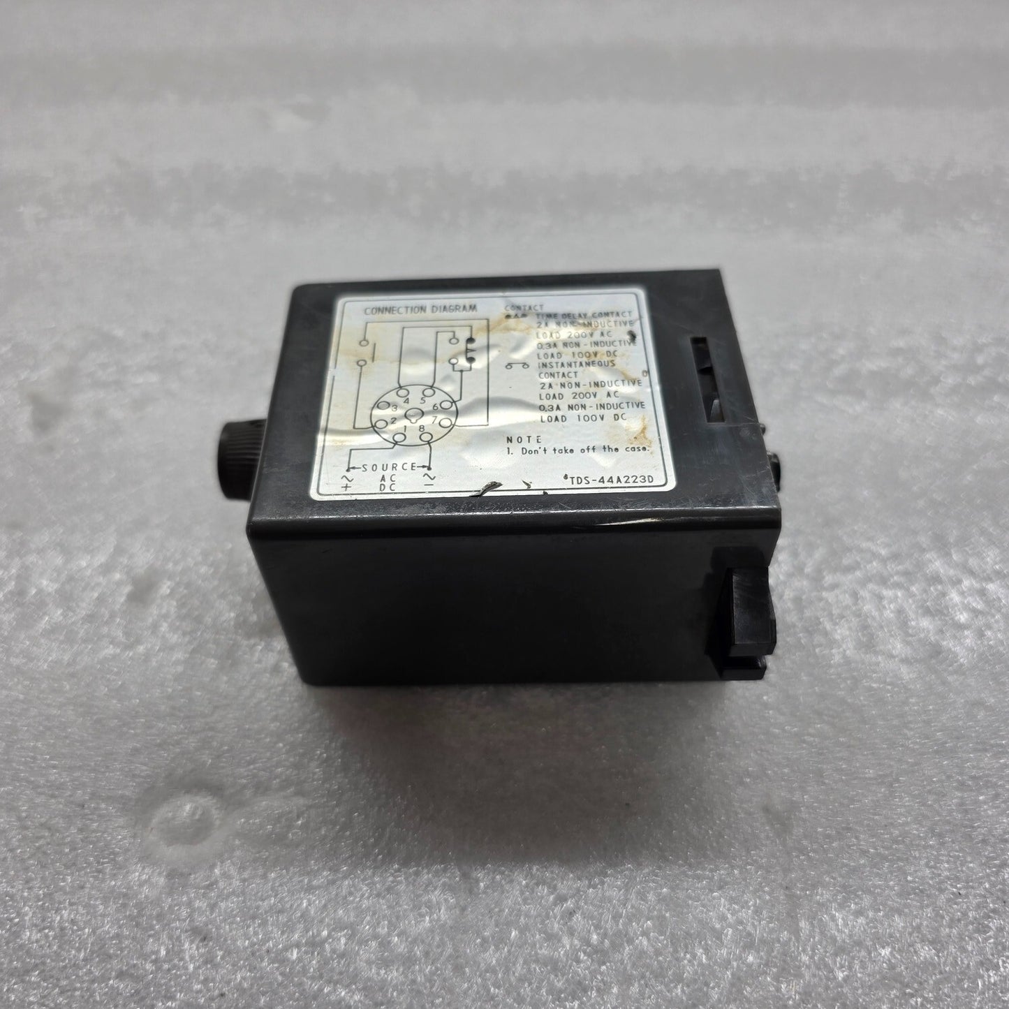 OMRON TDS SOLID STATE TIMER 24VDC TDS-44A223D
