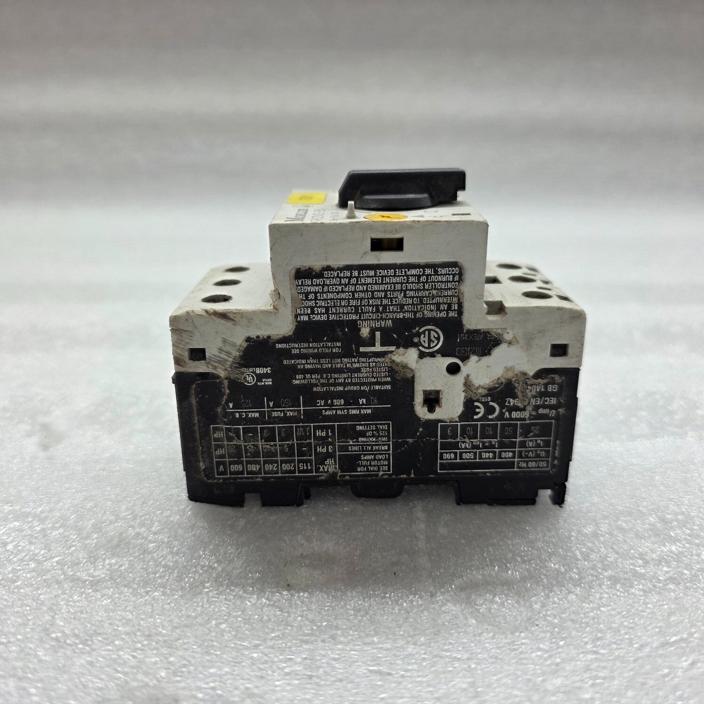 MOELLER PKZM0-25 MOTOR PROTECTION CIRCUIT BREAKER 20-25A