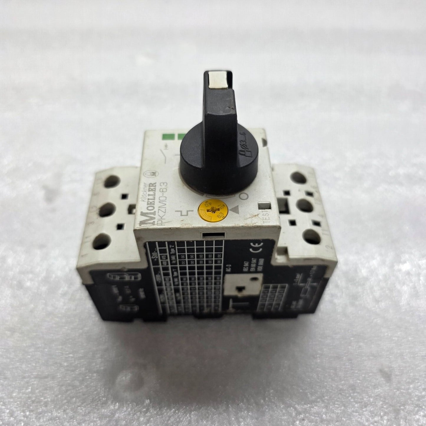 MOELLER PKZM0-6.3 MOTOR PROTECTION CIRCUIT BREAKER 4-6.3A