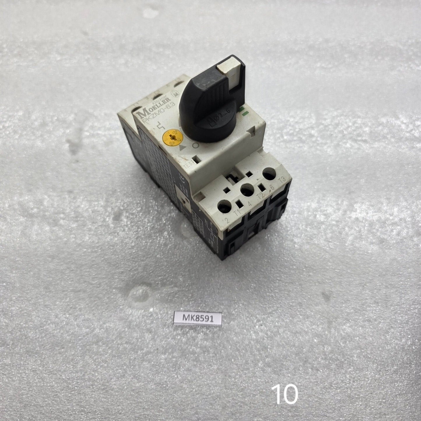 MOELLER PKZM0-6.3 MOTOR PROTECTION CIRCUIT BREAKER 4-6.3A