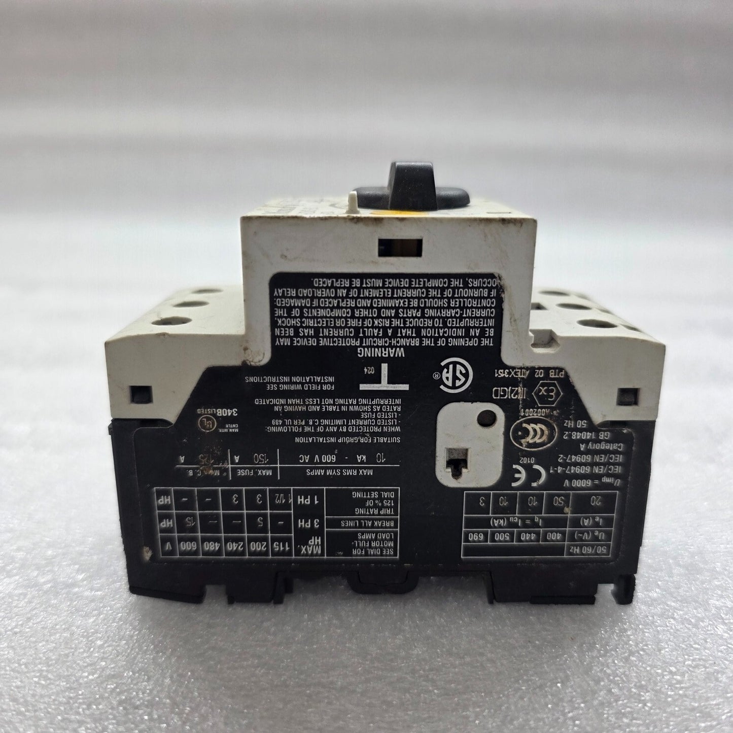 MOELLER PKZM0-20 MOTOR PROTECTION CIRCUIT BREAKER 18-20A