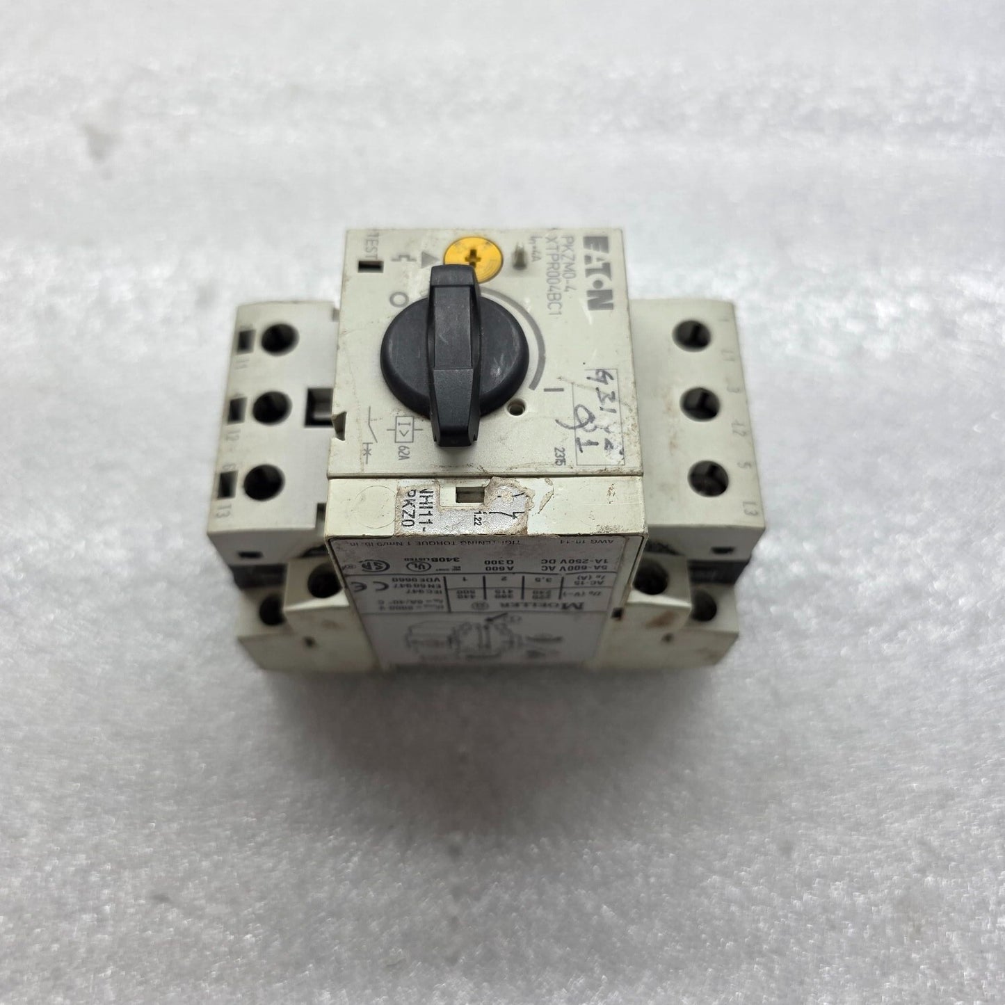 EATON PKZM0-4 MOTOR PROTECTION CIRCUIT BREAKER 4A XTPR004BC1
