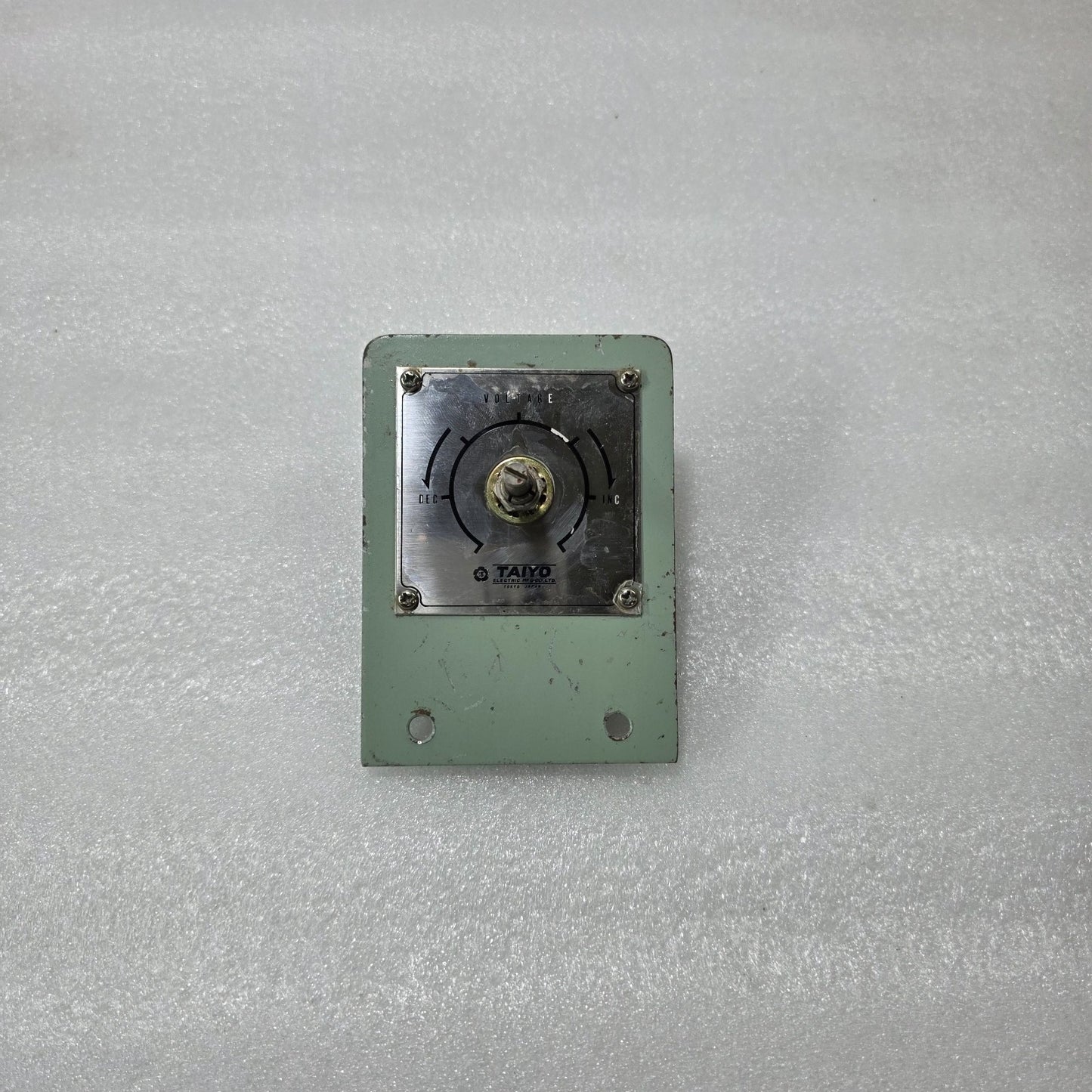 TAIYO ELECTRIC F50 500Ω VOLTAGE REGULATOR POTENTIOMETER