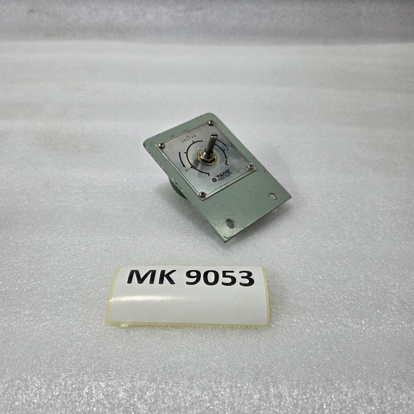 TAIYO ELECTRIC F50 500Ω VOLTAGE REGULATOR POTENTIOMETER
