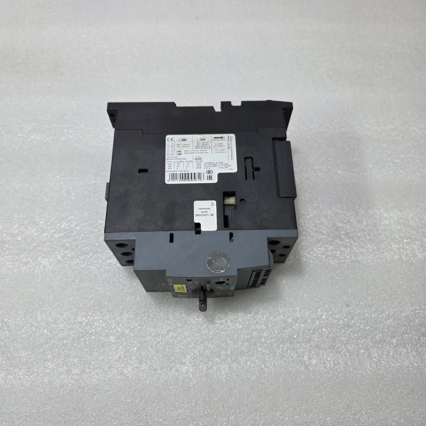 SIEMENS 3RV2031-4PA10 MPCB | 28–36A MOTOR PROTECTION CIRCUIT BREAKER | SIRIUS 3R