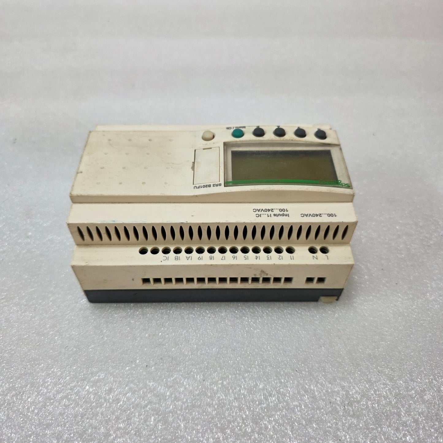 S ELECTRIC ZELIO SR2B201FU SMART RELAY PLC 100–240VAC 8A OUTPUT | 88960053