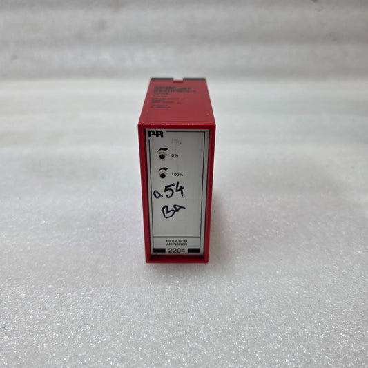 PR ELECTRONICS 2204DF ISOLATION AMPLIFIER 0–2000Ω TO 4–20MA CONVERTER 24VDC SIGN
