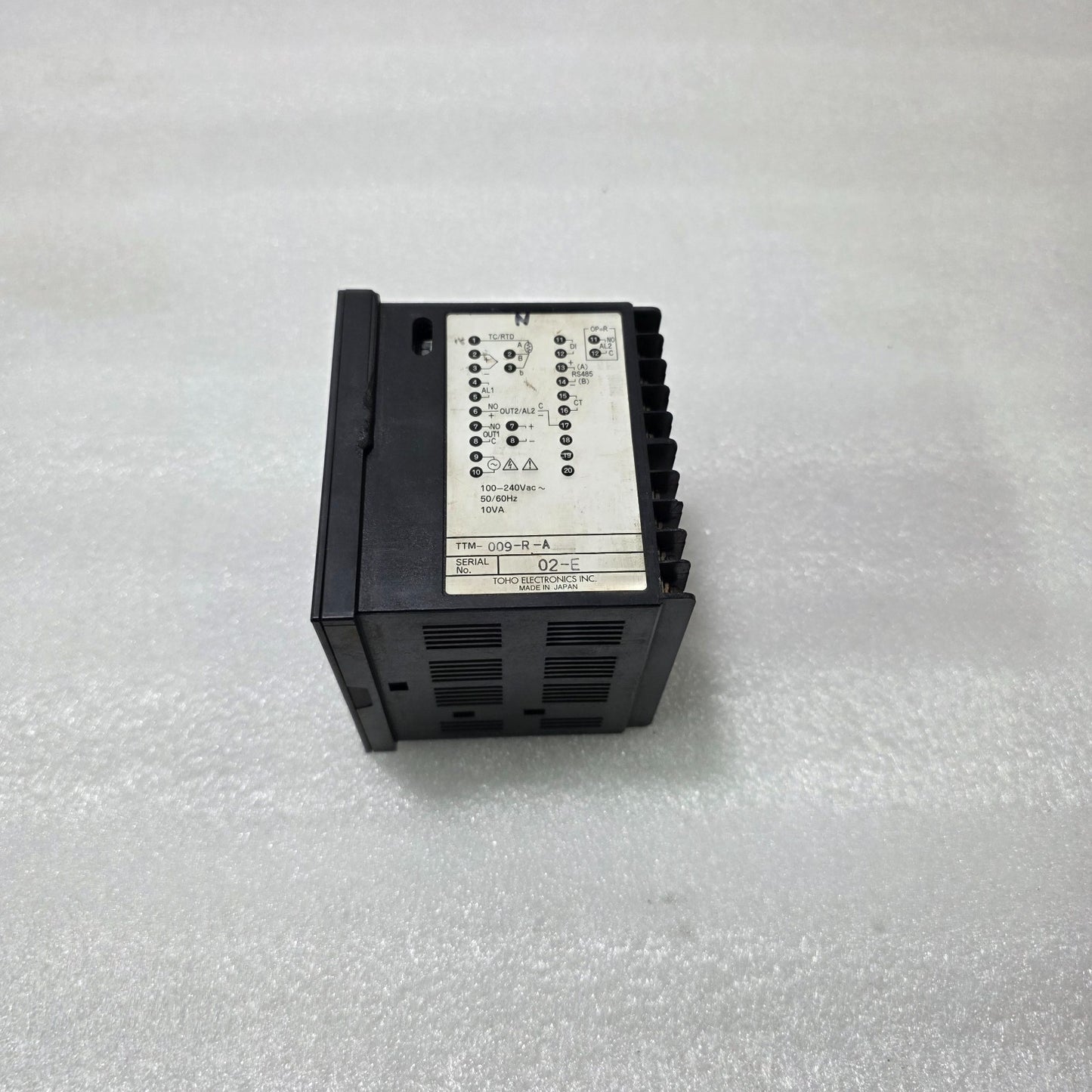 TOHO TTM-009-R-A DIGITAL TEMPERATURE CONTROLLER | PID CONTROLLER | 100–240VAC