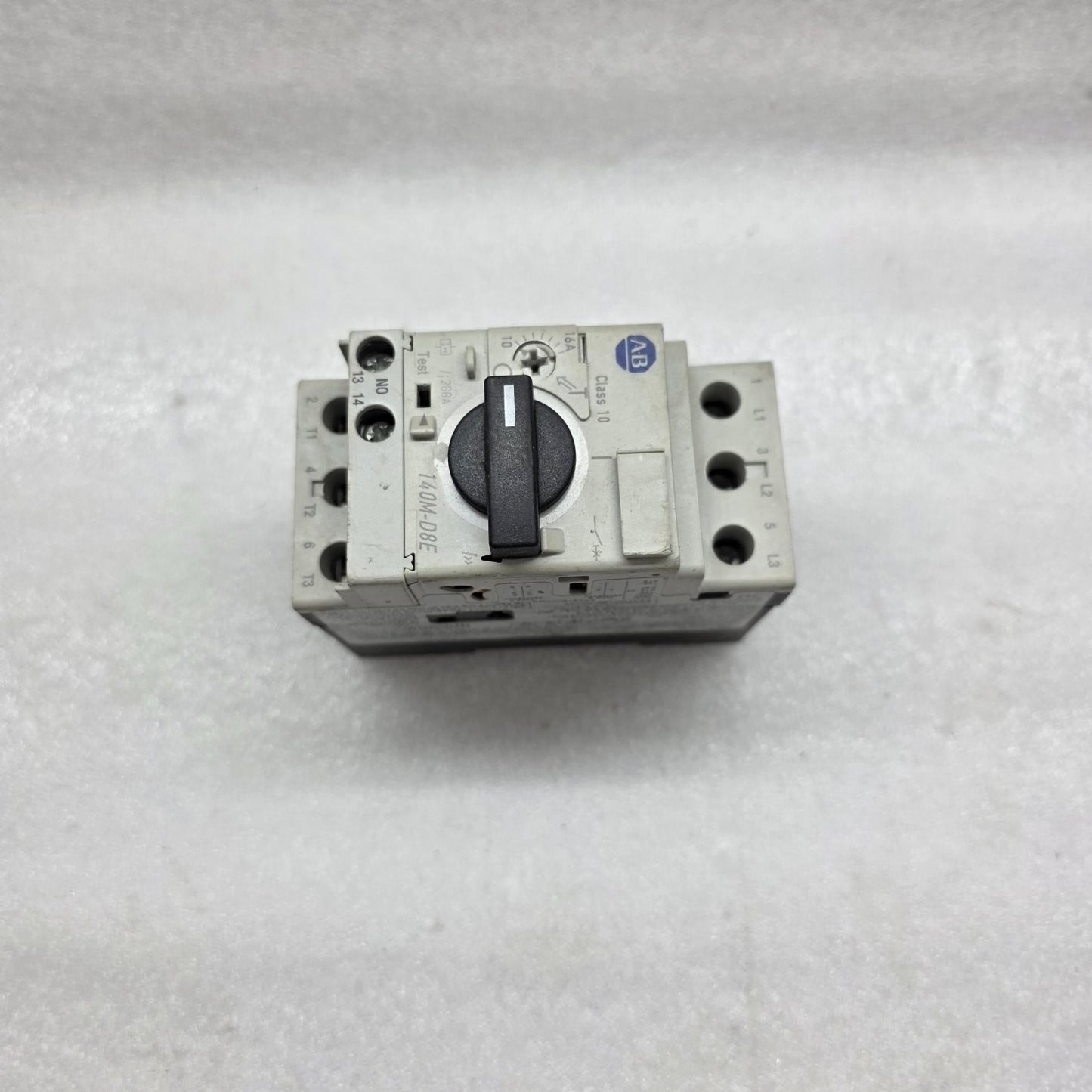 ALLEN BRADLEY CAT 140M-D8E-C16 MOTOR CIRCUIT PROTECTOR 10-16 A