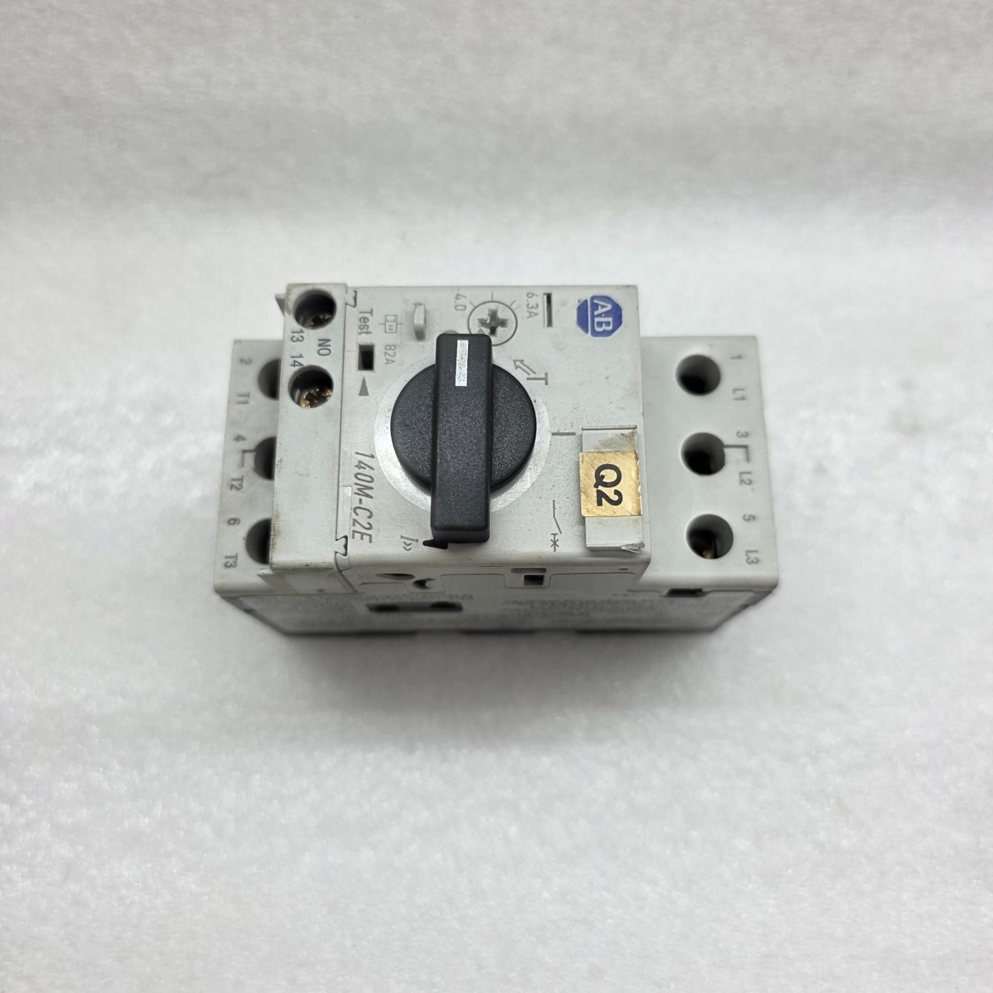 ALLEN BRADLEY CAT 140M-C2E-B63 SER B MOTOR CIRCUIT PROTECTOR 4.0-6.3 A