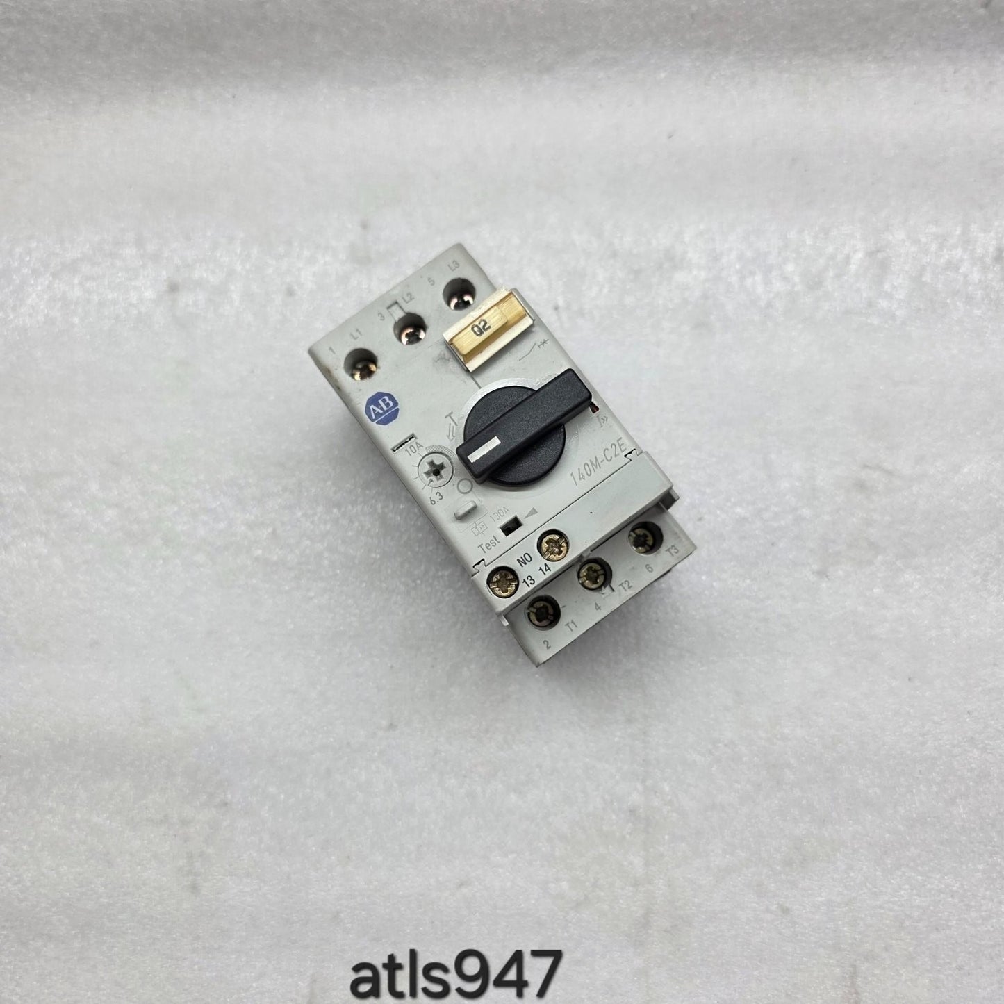 ALLEN BRADLEY CAT 140M-C2E-C10 SER B MOTOR CIRCUIT PROTECTOR 6.3-10 A