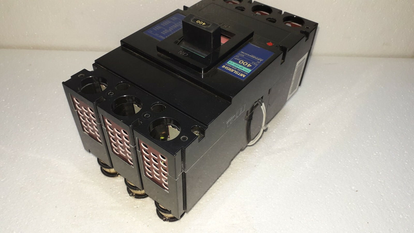 Mitsubishi NF400-CS No-Fuse Breaker 400A 3P 600V NF400CS