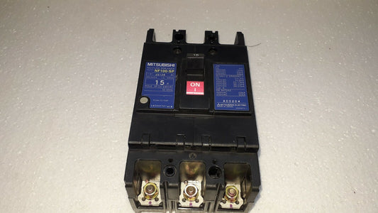 Mitsubishi NF100-SP No-Fuse Breaker 15A 3P 690V NF100SP