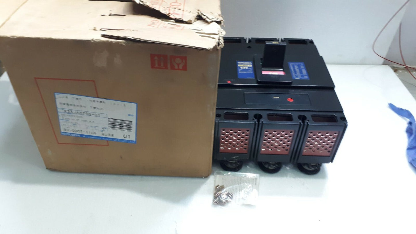 Mitsubishi NF600-SS No-Fuse Breaker 500A 3P 660V NF600SS