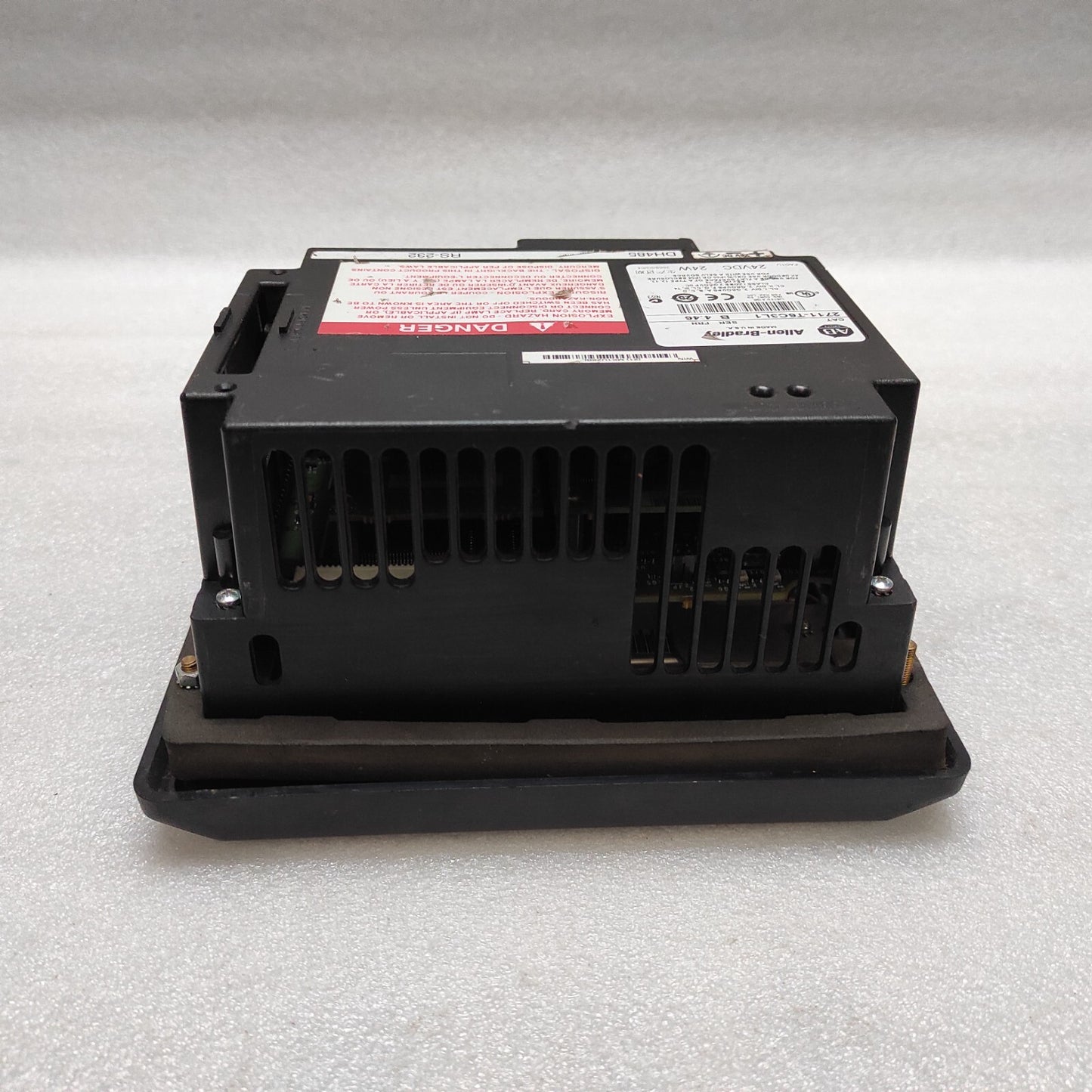 ALLEN BRADLEY PANELVIEW 600 CAT 2711-T6C3L1 HMI 24VDC