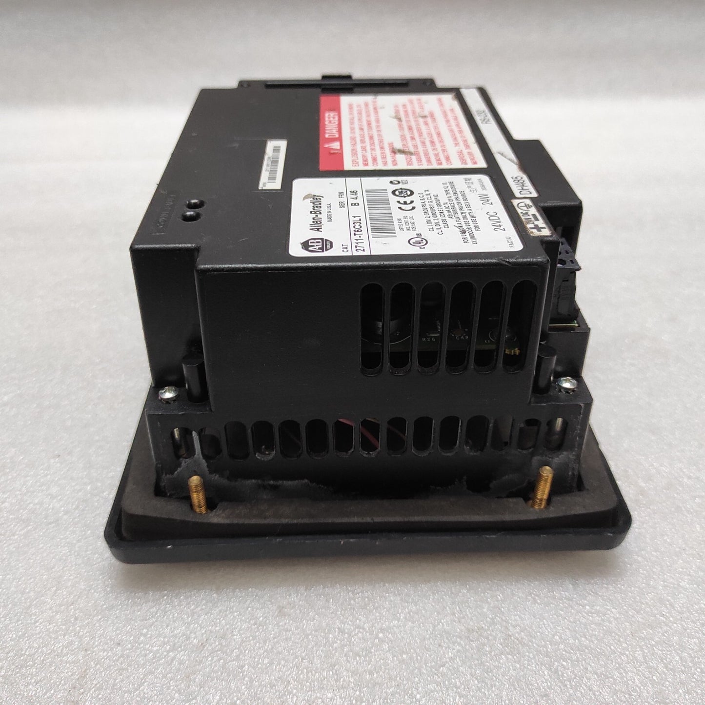 ALLEN BRADLEY PANELVIEW 600 CAT 2711-T6C3L1 HMI 24VDC