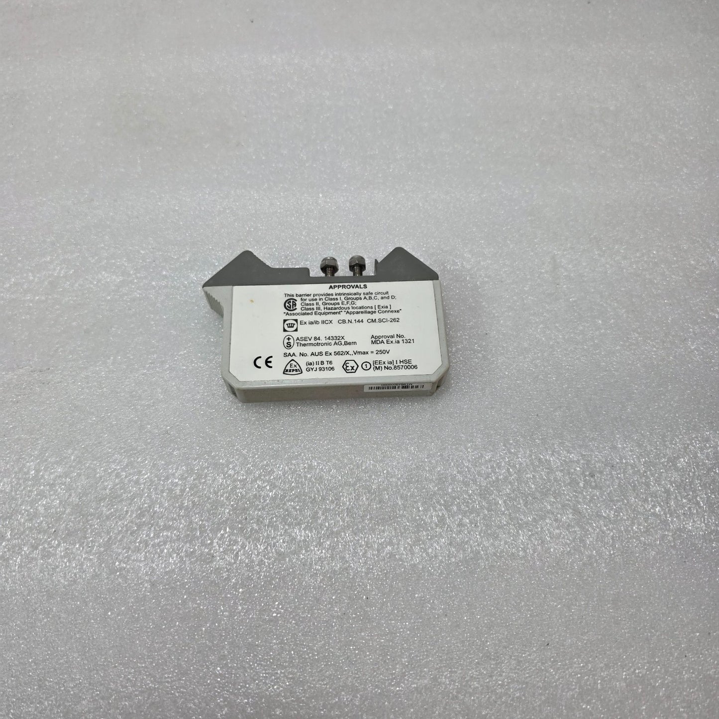 MTL 755AC SHUNT DIODE SAFETY BARRIER INTRINSICALLY SAFE [EEX IA] IIC HAZARDOUS A