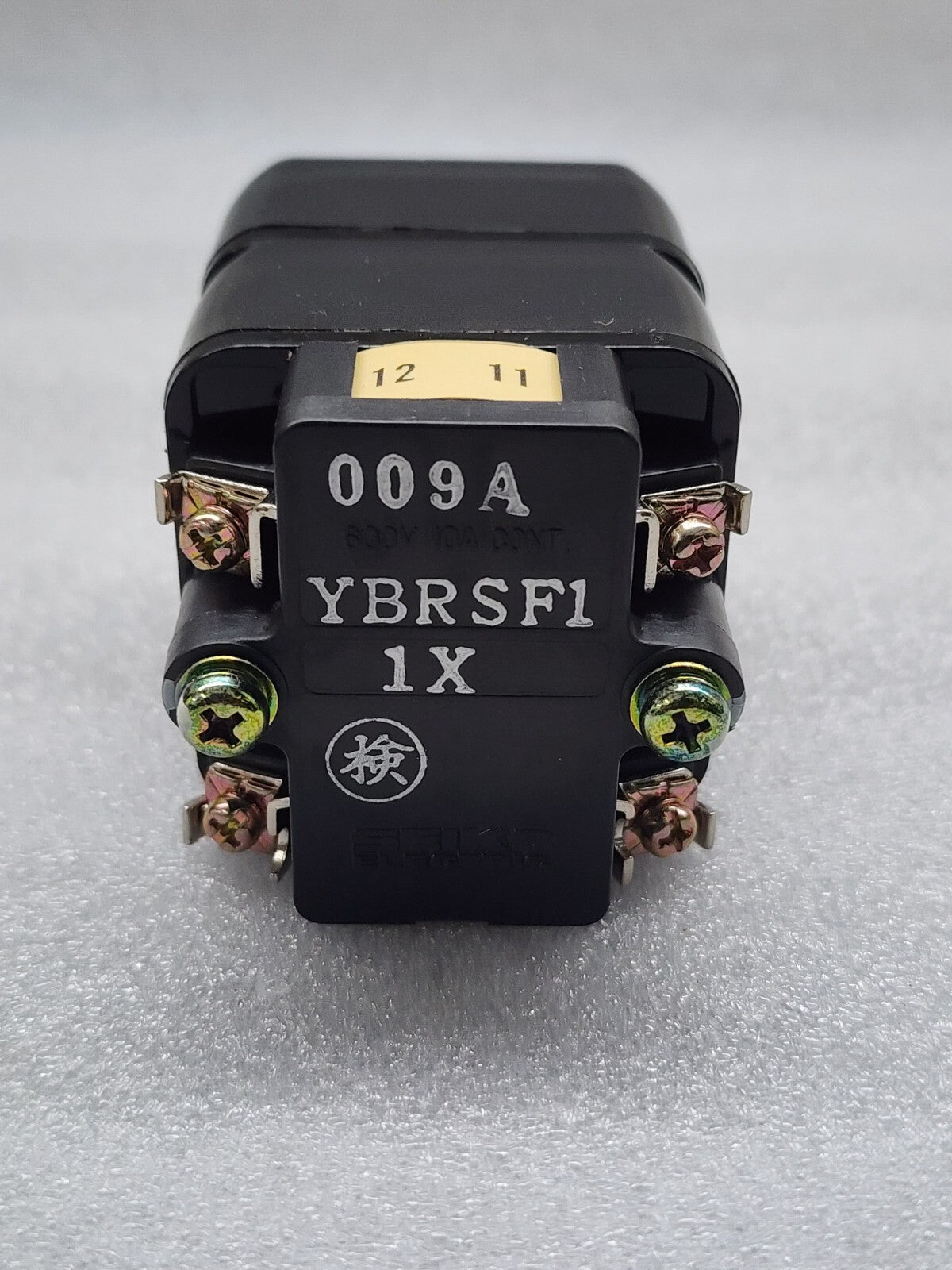 SEIKO ELECTRIC YBRSF1-1X CAM SWITCH 600V 10A 009 A