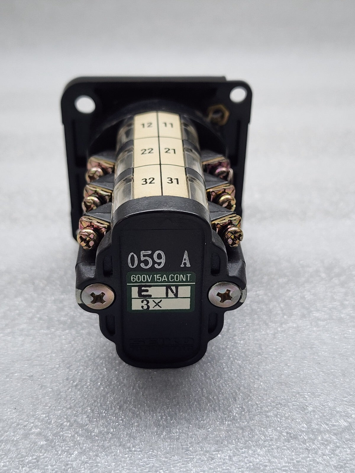 SEIKO ELECTRIC EN3X CAM SWITCH 600V 15A 059A