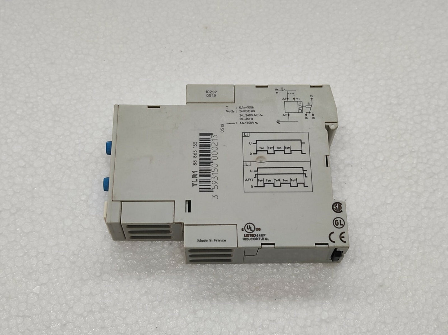 Crouzet TLR1 88 865 155 SPDT Multi Function Timer