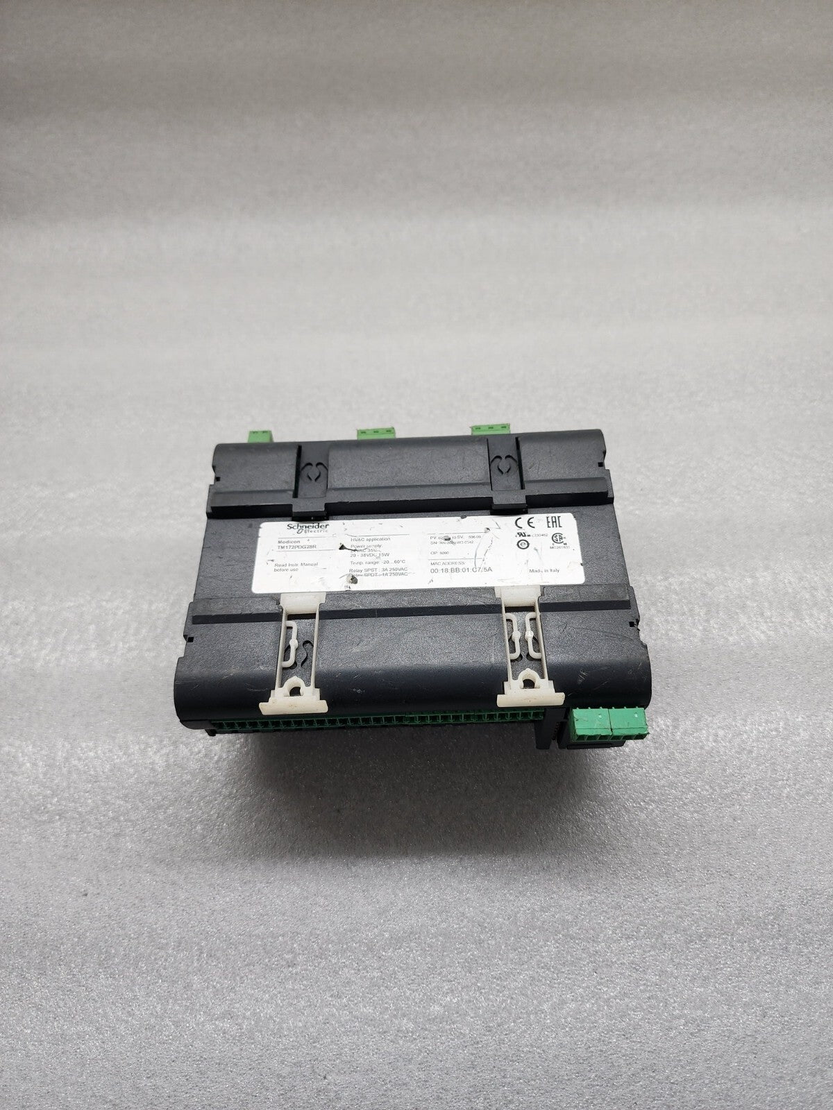 M172 MODICON CONTROLLER TM172PDG28R 24VAC/20-38VDC