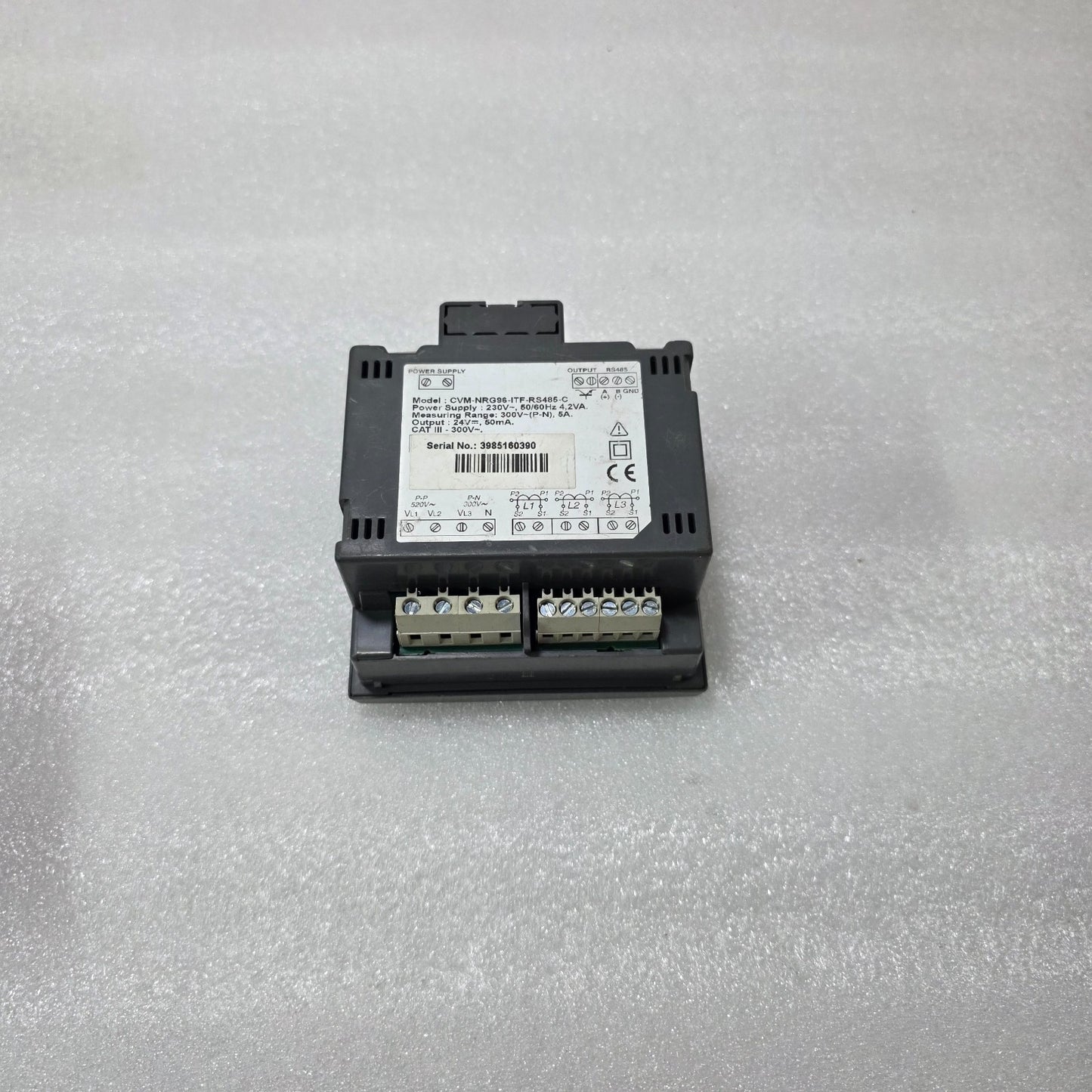 CIRCUTOR CVM-NRG96-ITF-RS485-C POWER ANALYZER | 3-PHASE ENERGY METER | RS485 MOD