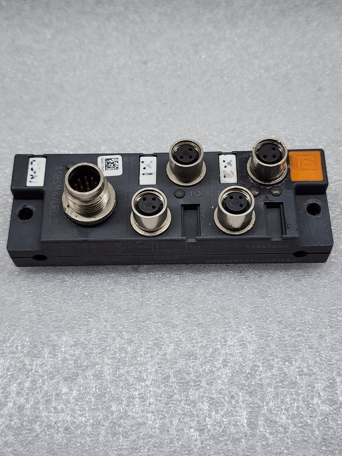 LUMBERG AUTOMATION ASBSM4/LED3 PASSIVE DISTRIBUTION MODULES