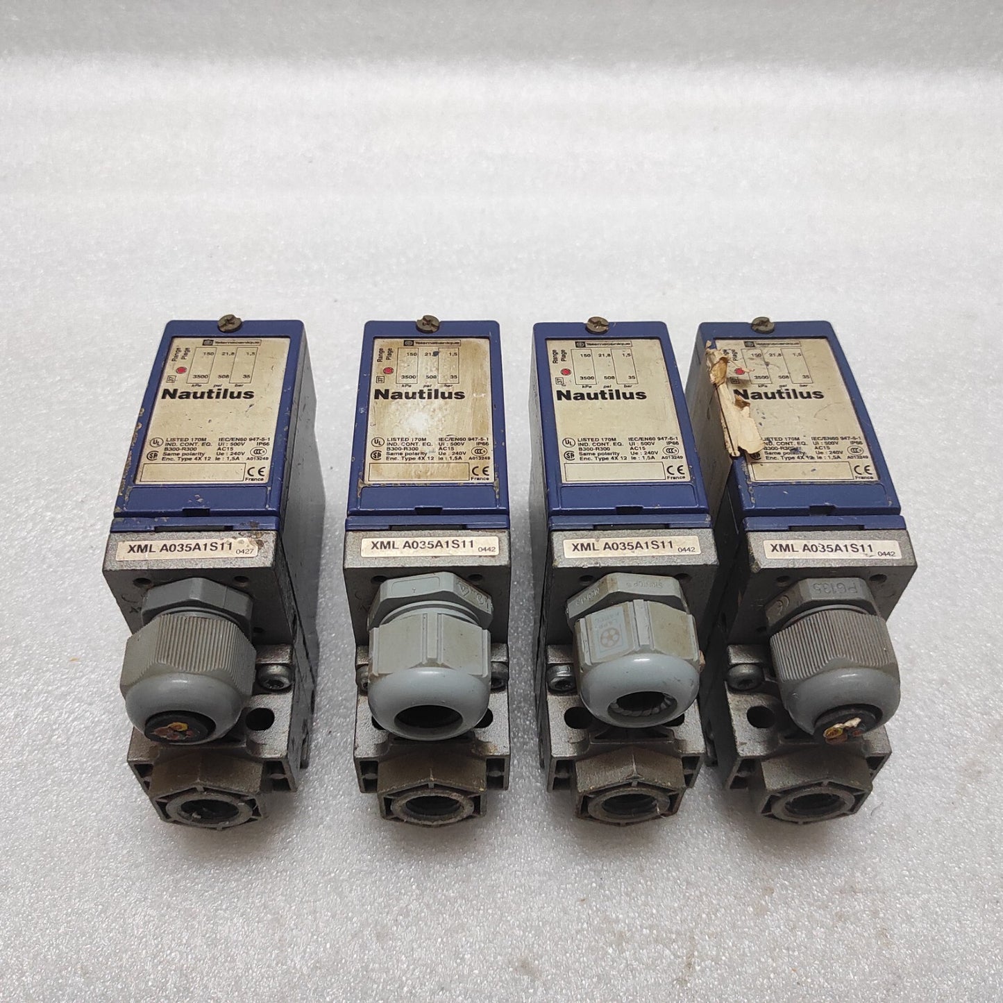 NAUTILUS XMLA035A1S11 PRESSURE SWITCH XML A035A1S11