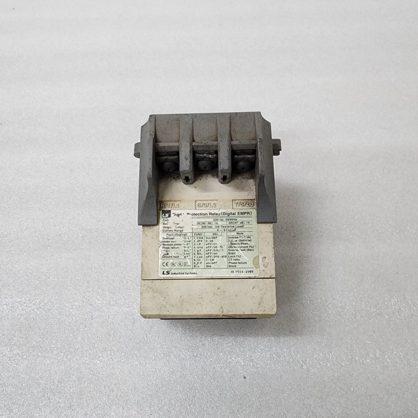 LS META MEC DIGITAL PROTECTION RELAY 6A EMPR