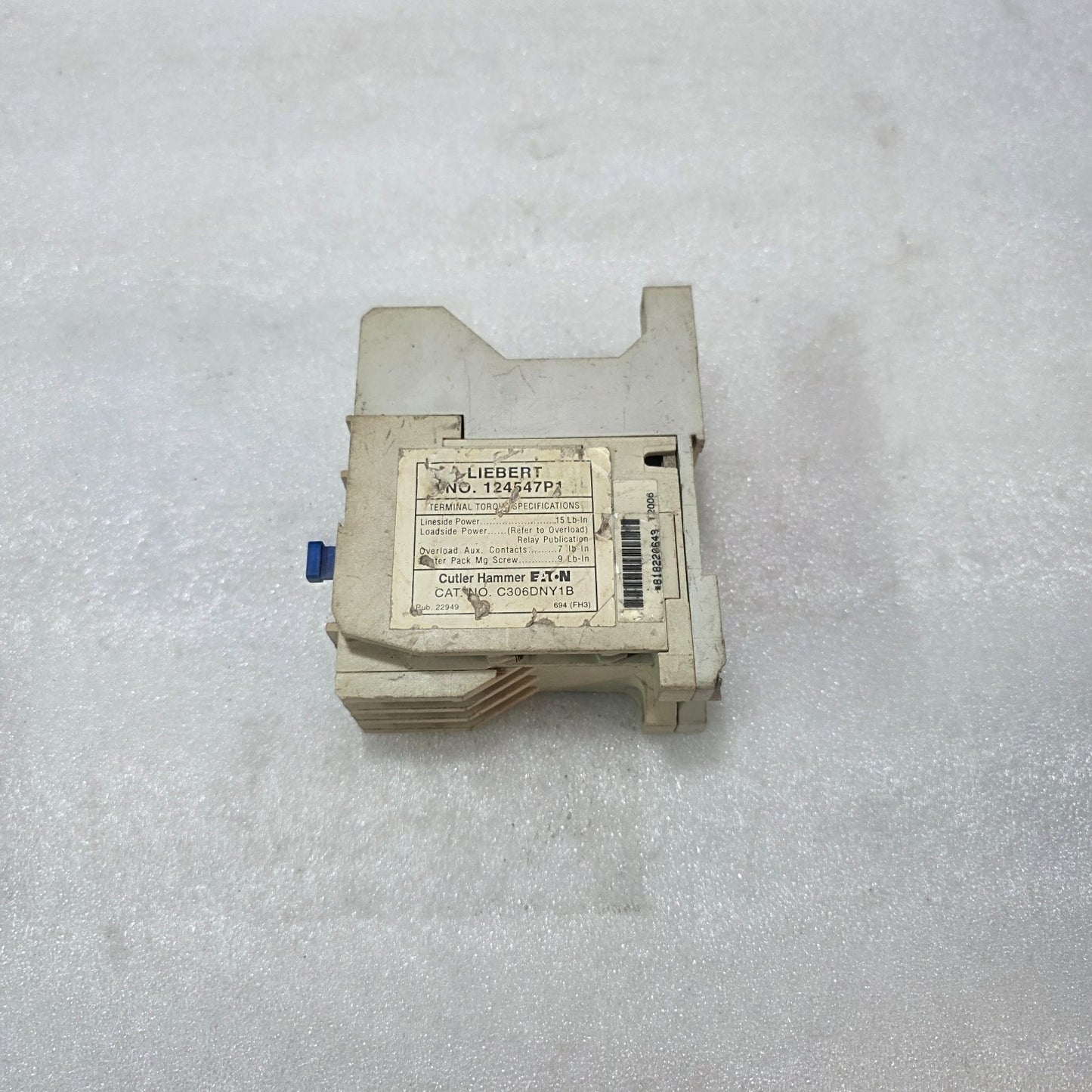 CUTLER HAMMER EATON C306DNY1B THERMAL OVERLOAD RELAY 32A FREEDOM SERIES B1 MOTOR