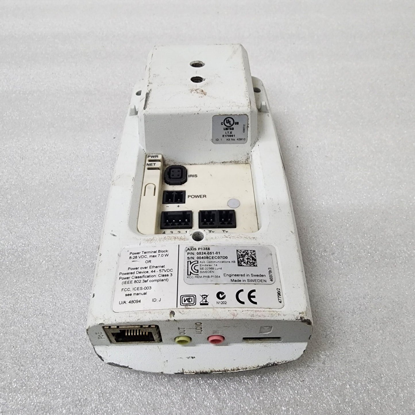 AXIS P1354 NETWORK CAMERA 0524-051-01
