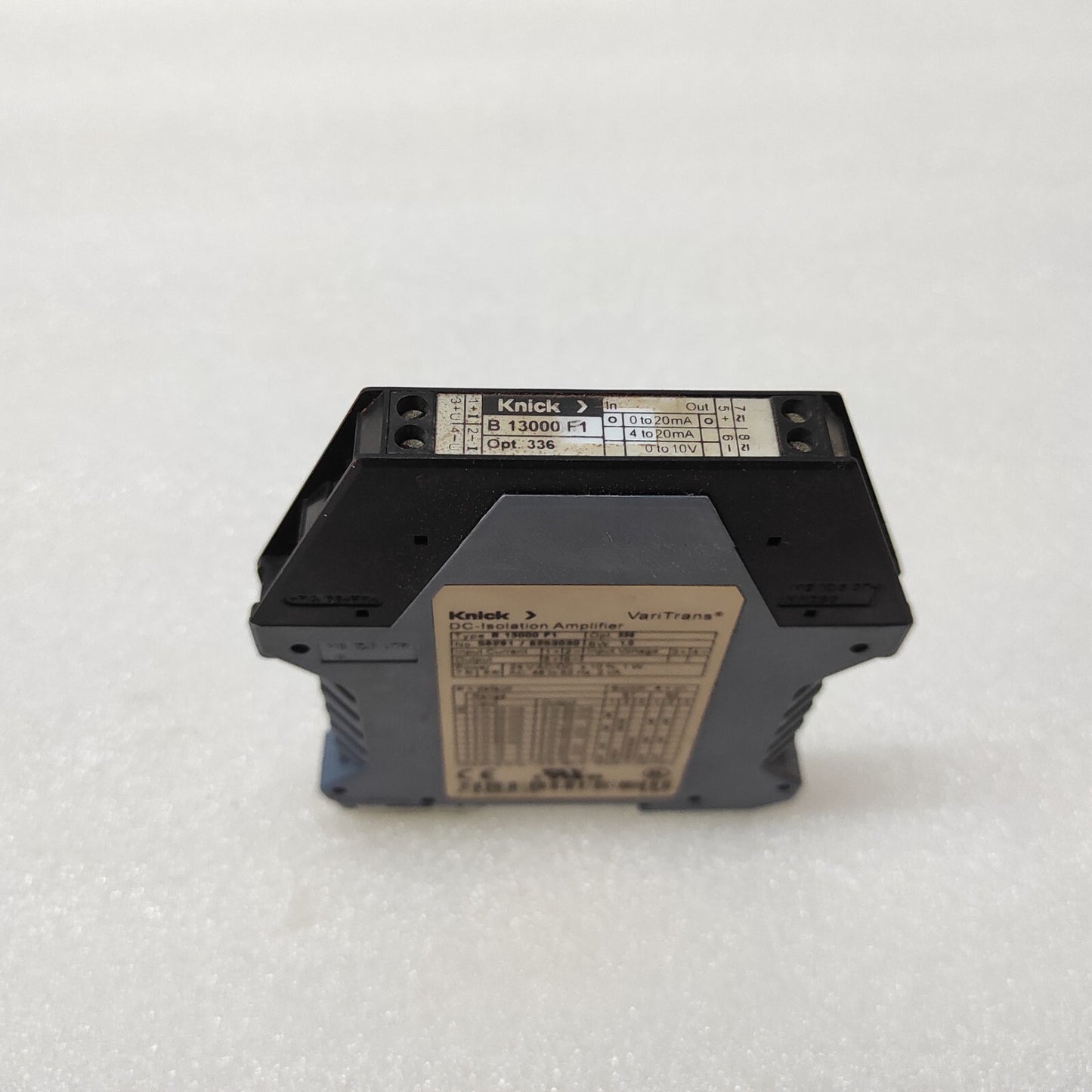 KNICK B13000F1 DC ISOLATION AMPLIFIER UIW