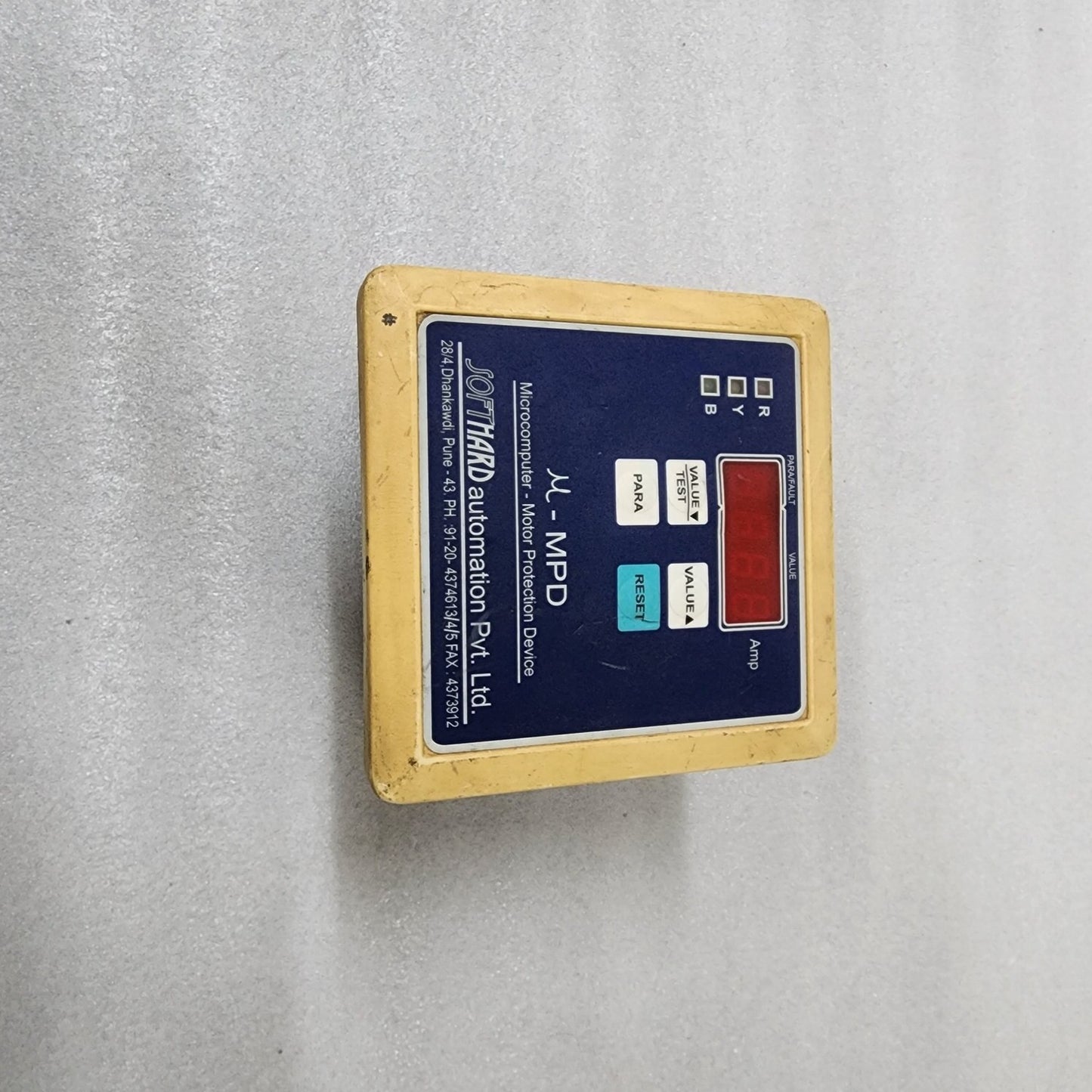 BCH ELECTRIC LIMITED RG3-8T 3-PHASE POWER FACTOR CONTROLLER