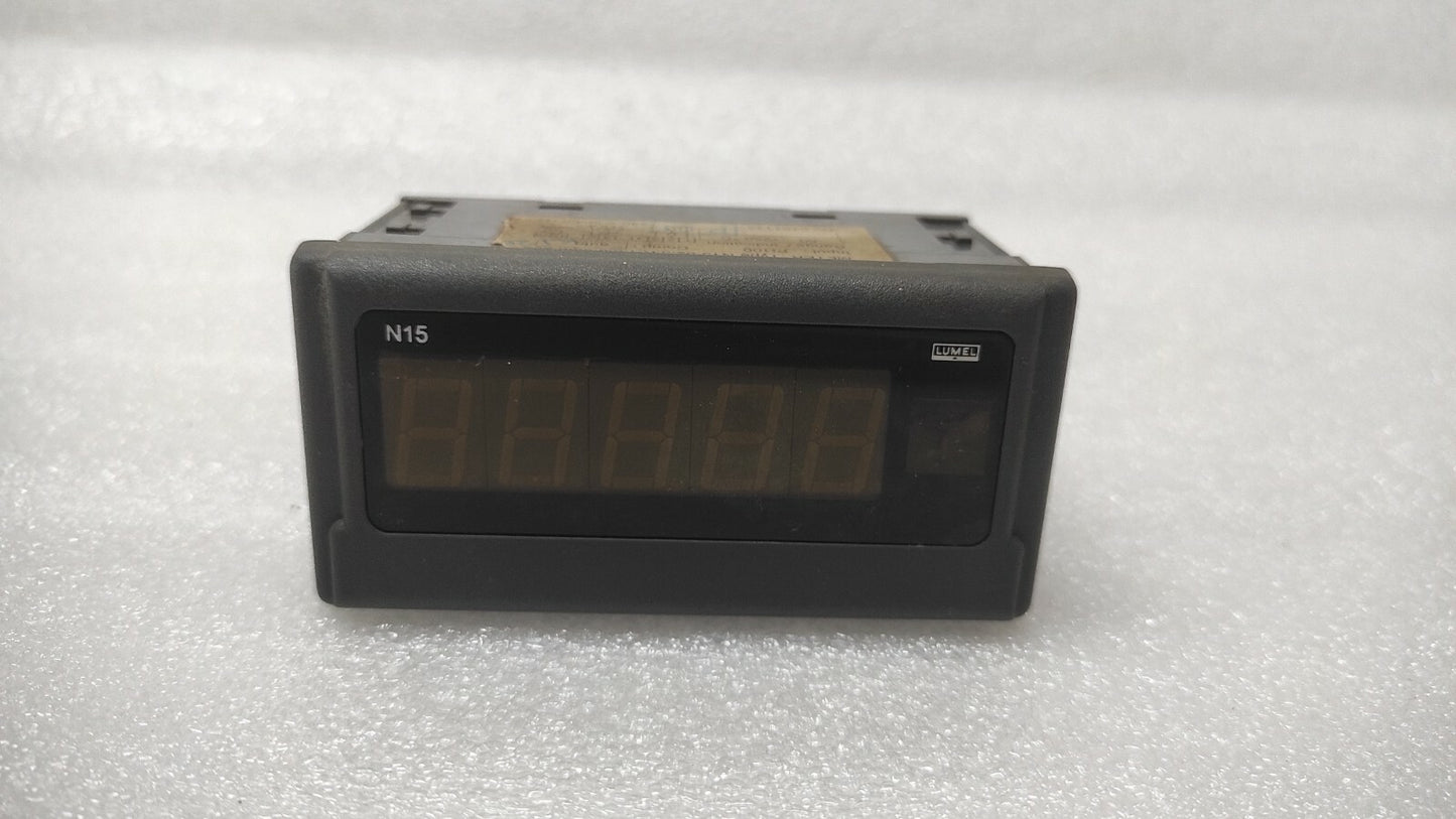 LUMEL N15 DIGITAL PANEL METER N15-02.5.R.1.0.0.0.00.808 230V