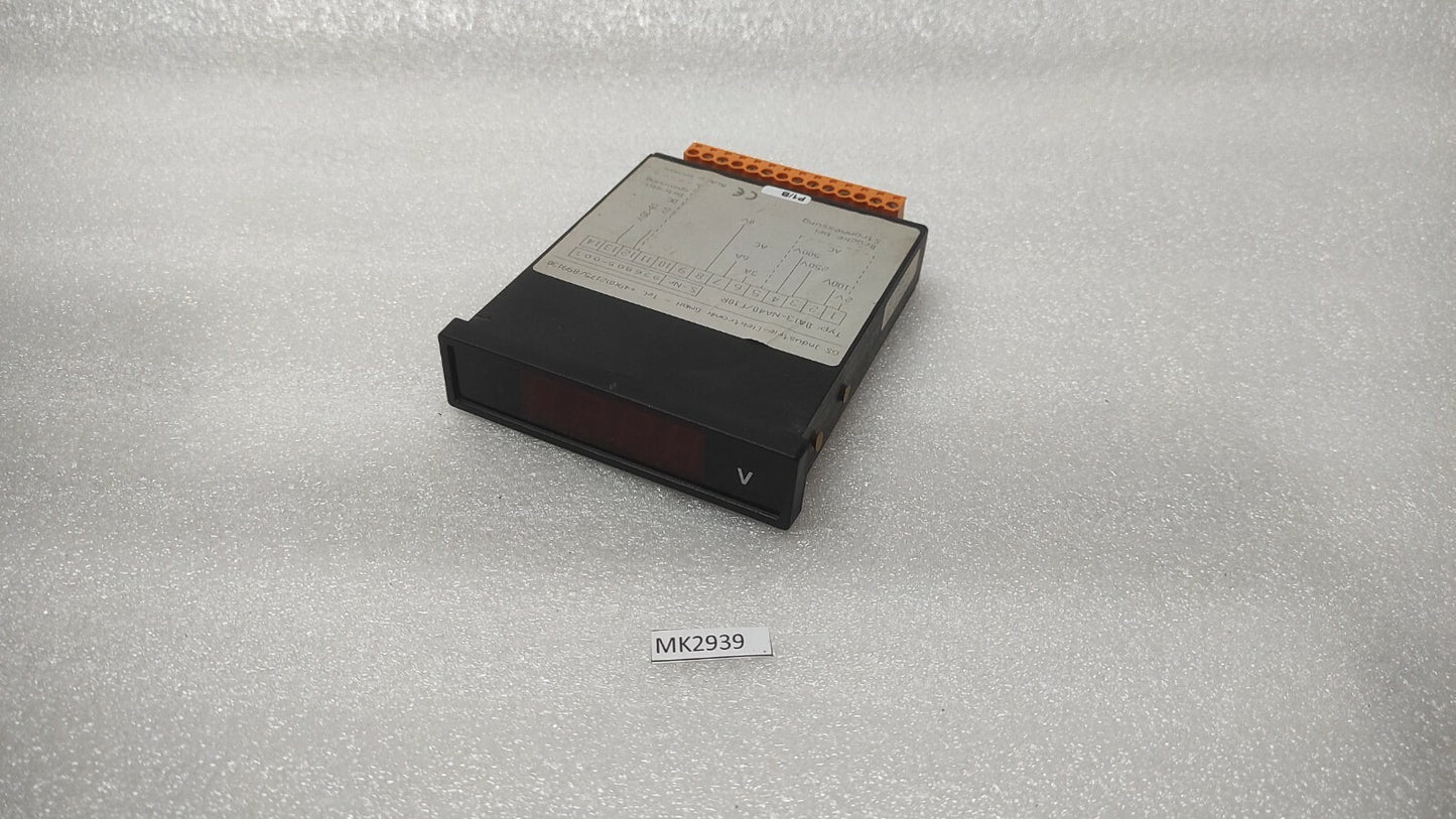 GS INDUSTRIE-ELEKTRONIK DA13-NA40/F10R LED PANEL MOUNT DISPLAY