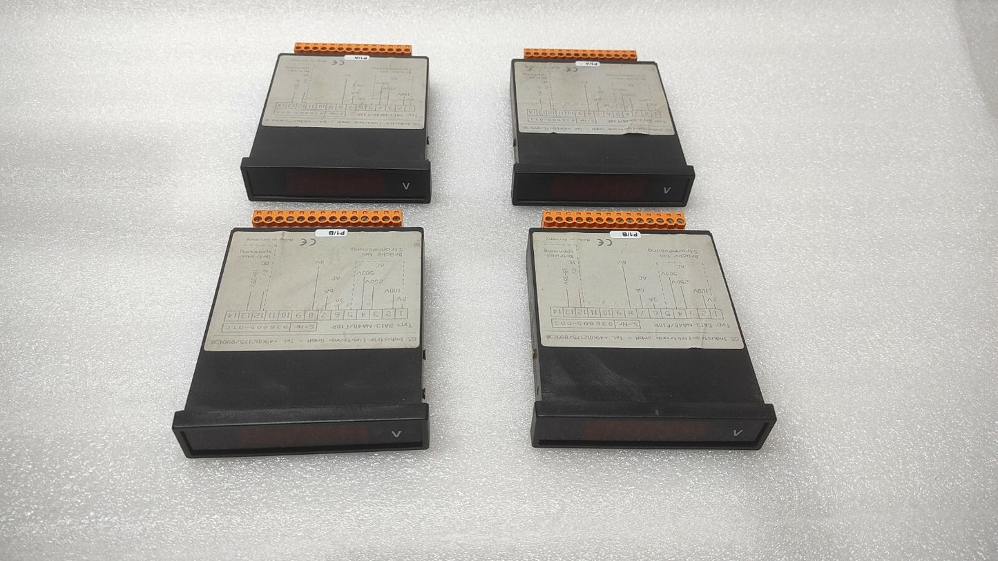 GS INDUSTRIE-ELEKTRONIK DA13-NA40/F10R LED PANEL MOUNT DISPLAY