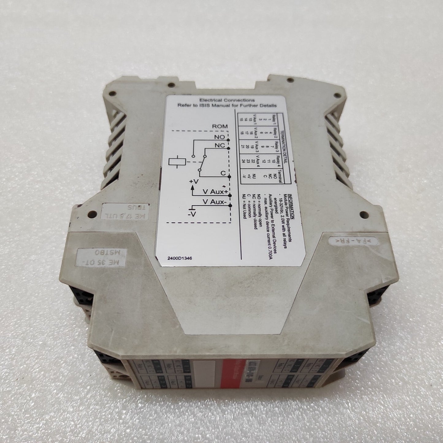 HONEYWELL ISIS-V-1040 RELAY OUTPUT MODULE 2400B1040