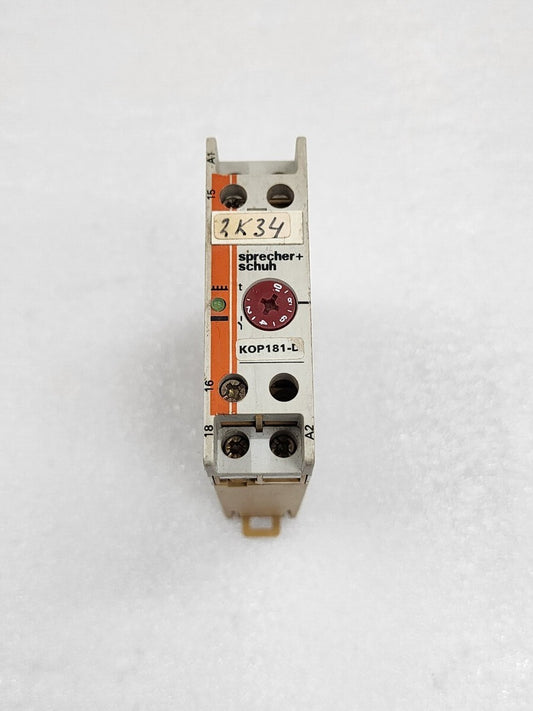 SPRECHER + SCHUH KOP181-D ELECTRONIC TIMER 1193