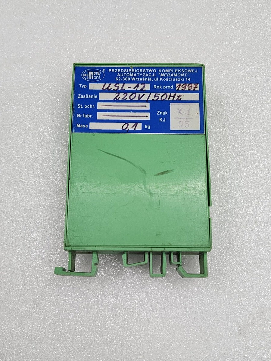 MERAMONT USL12 TIMER DIMMER RELAY 220V PRZEDSIEBIORSTWO KOMPLEKSOWEJ AUTOMATYZAC