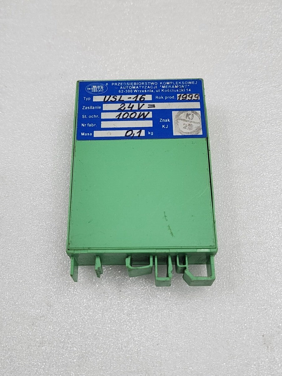 MERAMONT USL-16 DIMMER RELAY PRZEDSIEBIORSTWO KOMPLEKSOWEJ AUTOMATYZACJI