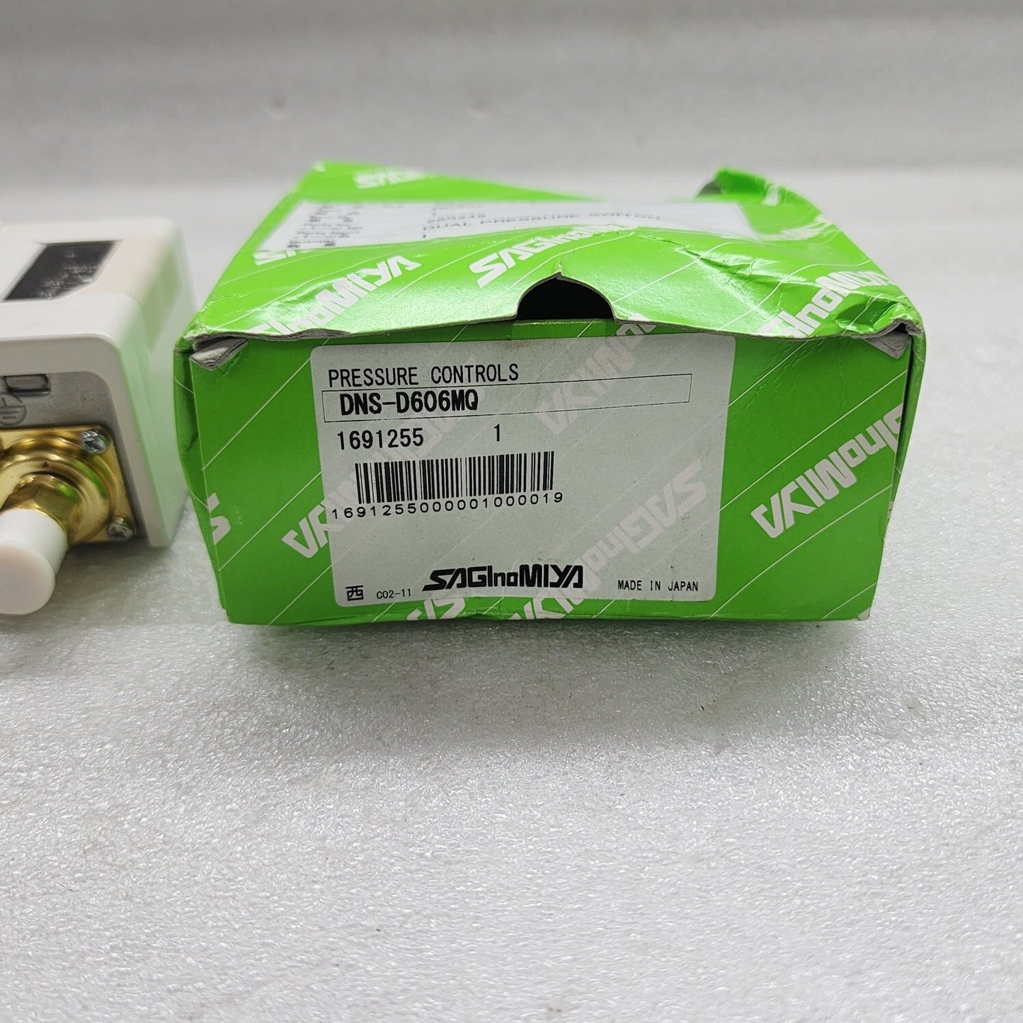 SAGINOMIYA DNS-D606MQ PRESSURE CONTROL SWITCH