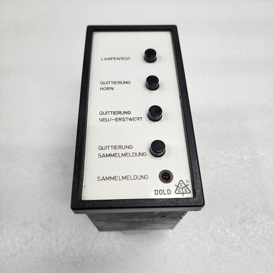 DOLD EP 9969 KLEMMENBELEGUNG 0016590 24VDC