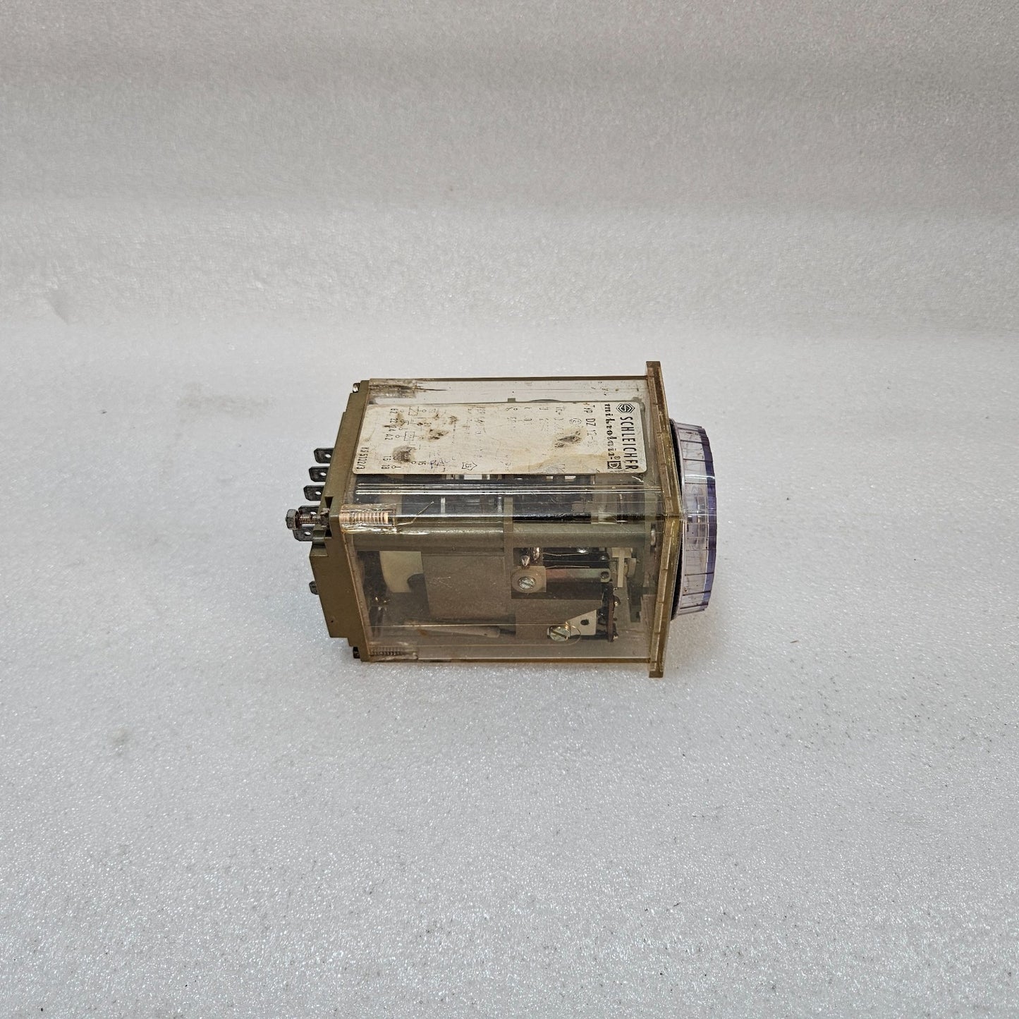 SCHLEICHER MIKROLAIS-D DZ 12-3 ADJUSTABLE TIME RELAY TIMER