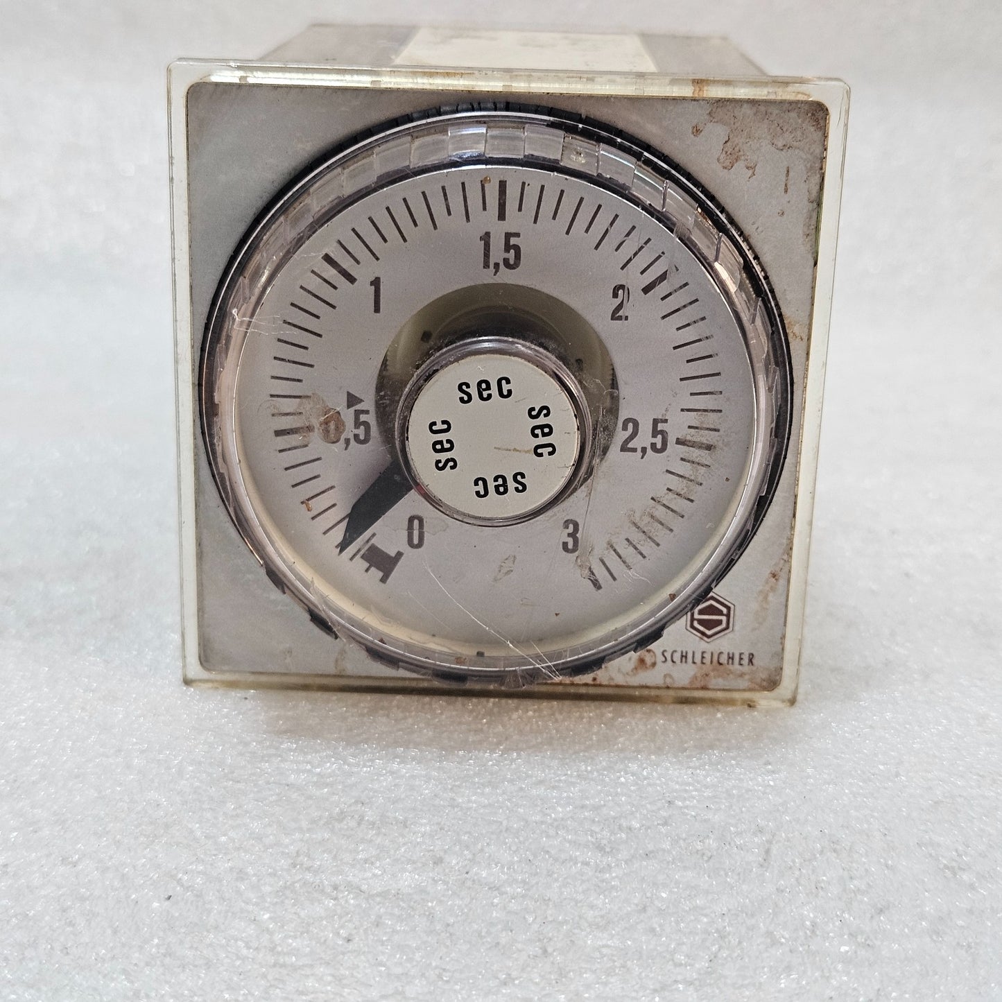 SCHLEICHER MIKROLAIS-D DZ 12-3 ADJUSTABLE TIME RELAY TIMER