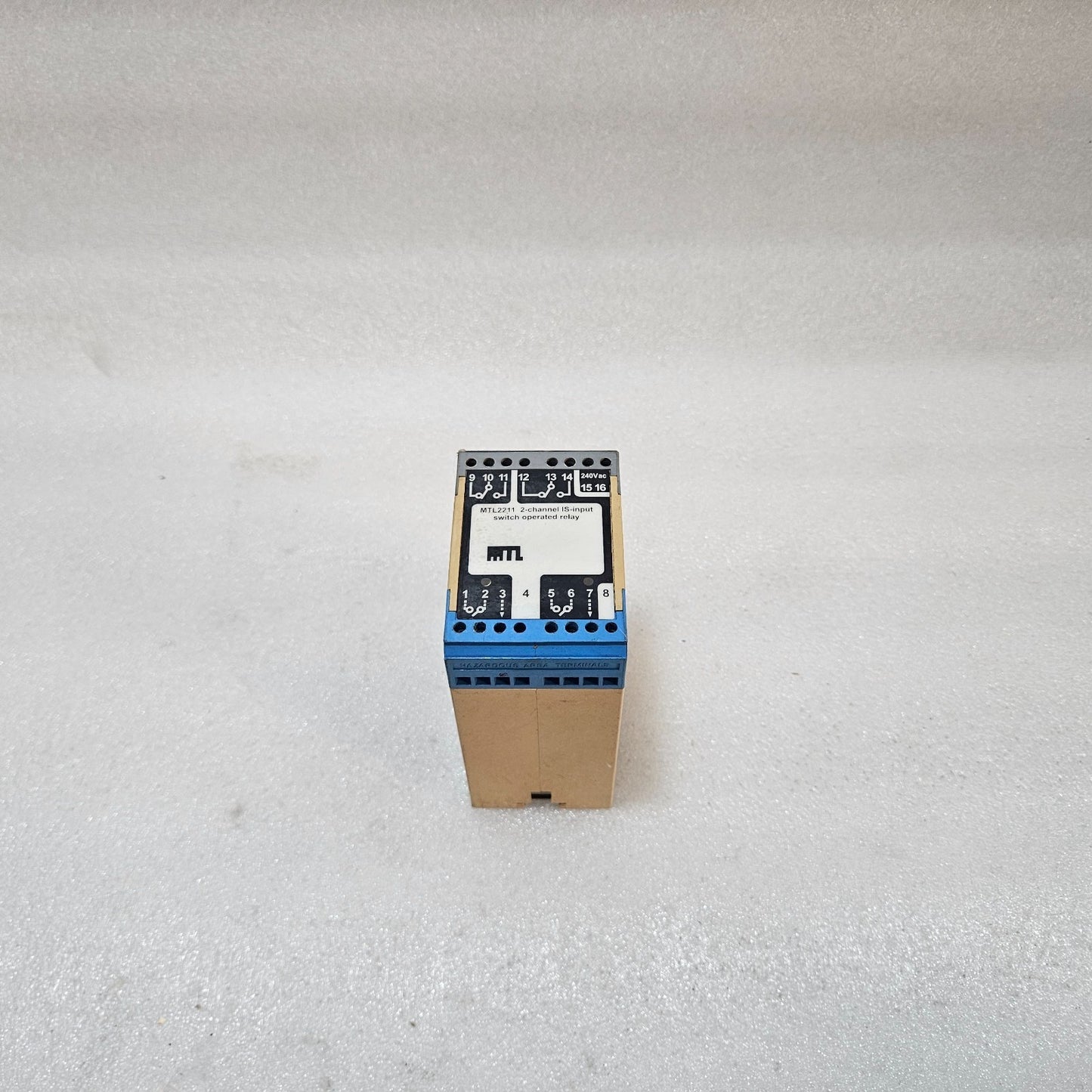 MEASUREMENT TECHNOLOGY MTL 2211 2 CHANNEL INPUT SWITCH RELAY 240V AC MTL2211