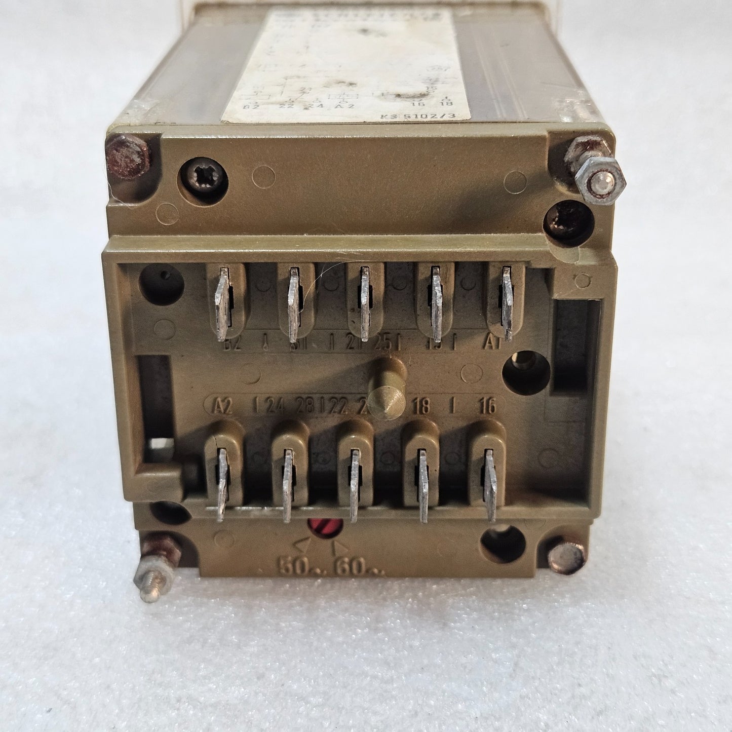 SCHLEICHER MIKROLAIS-D DZ 12-3 ADJUSTABLE TIME RELAY TIMER