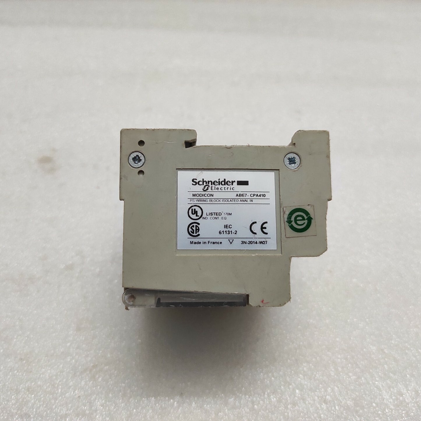 SE ABE7-CPA410 SUB-BASE ANALOG INPUT MODULE