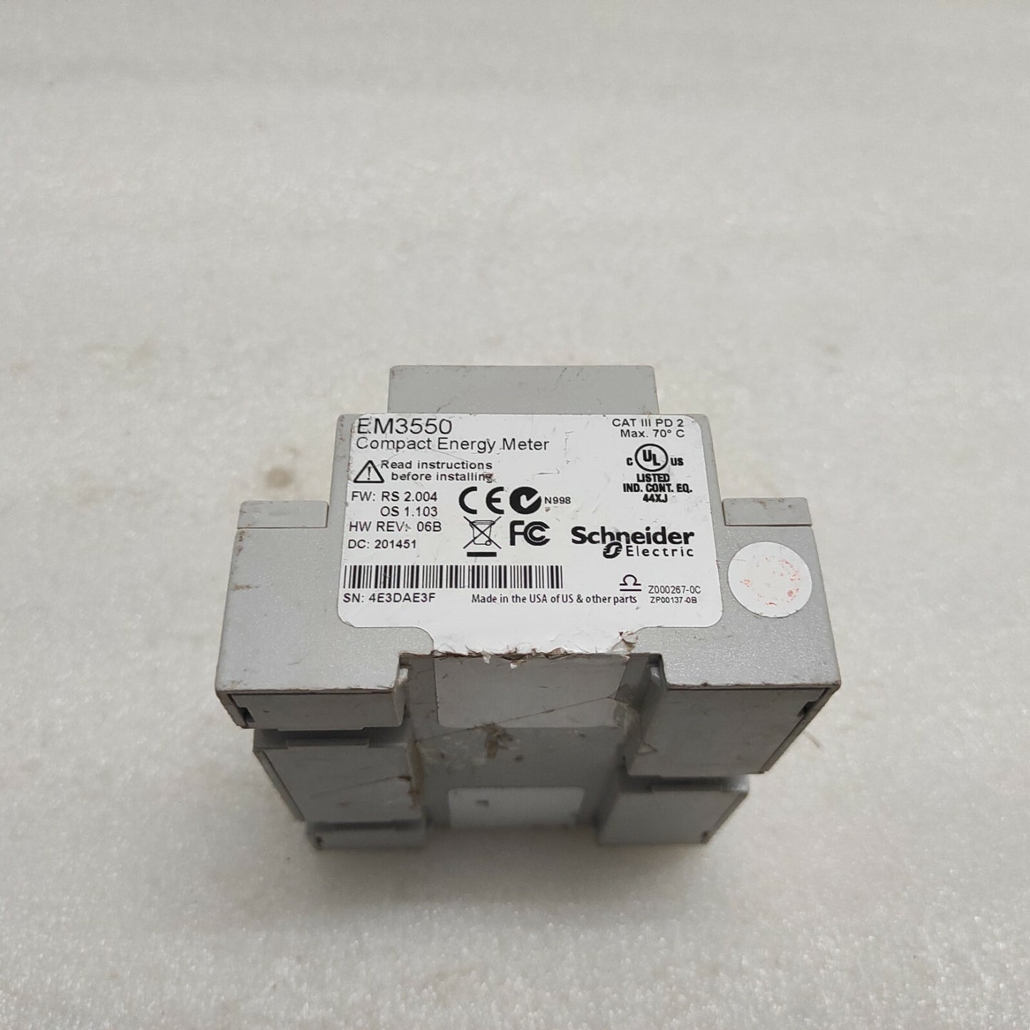 SE EM3500 COMPACT ENERGY METER EM3550