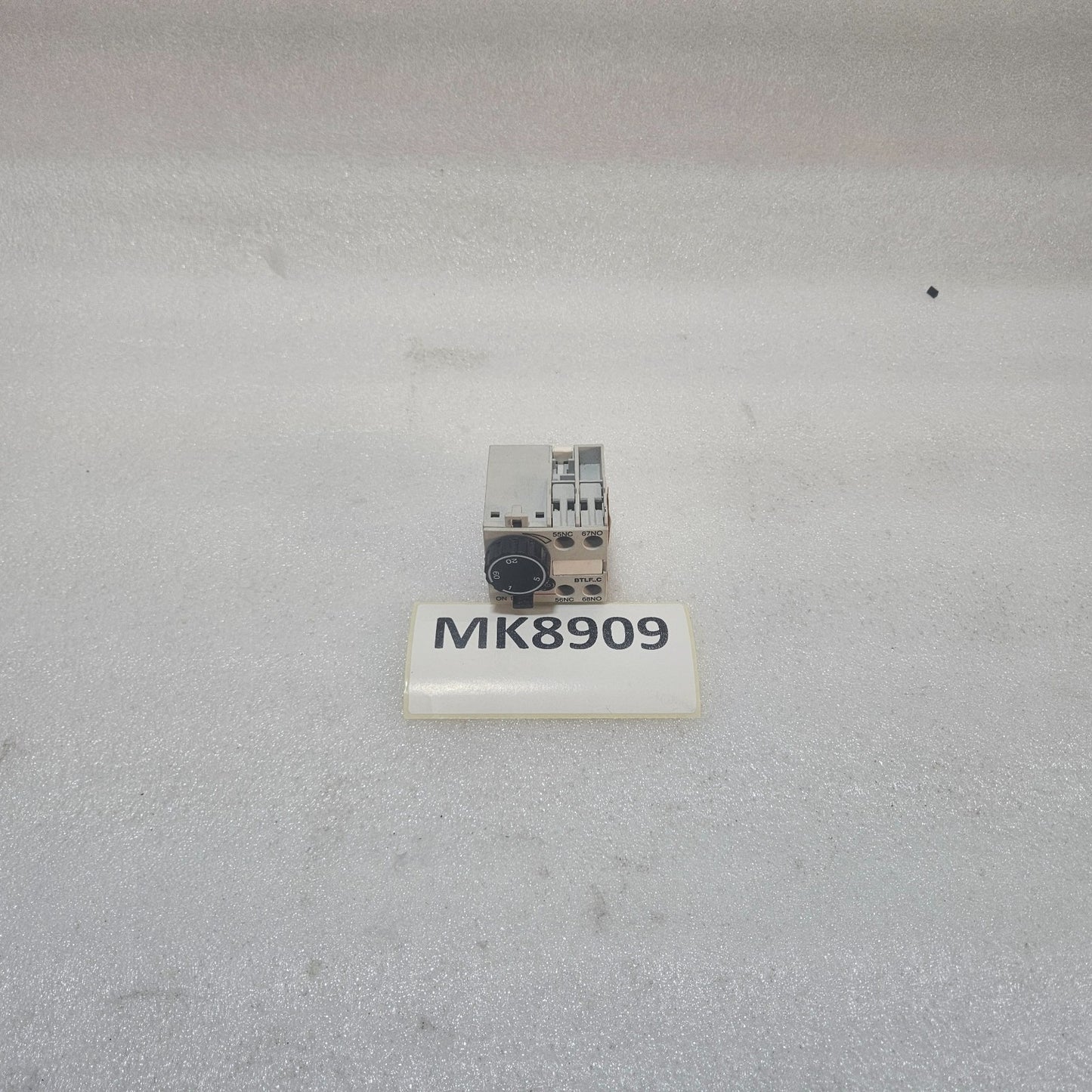 GE BTLF60C TIME DELAY RELAY 1–60S INDUSTRIAL TIMER MODULE IEC 60947-5-1 MADE IN