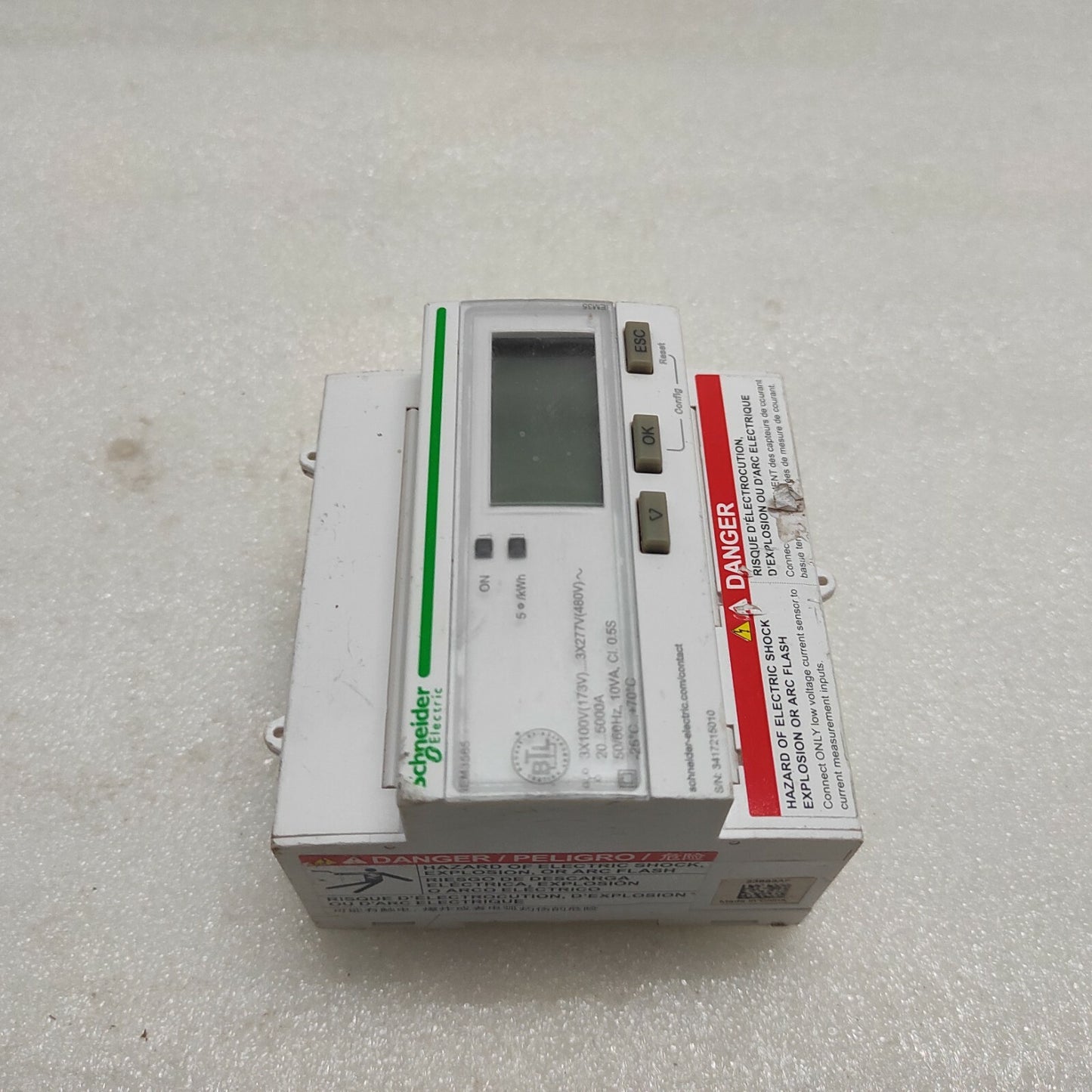 SE A9MEM3565 3-PH ENERGY METER IEM3555 BACNET MODULE